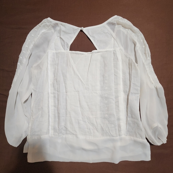American Eagle Outfitter White Blouse - Picture 5 of 9